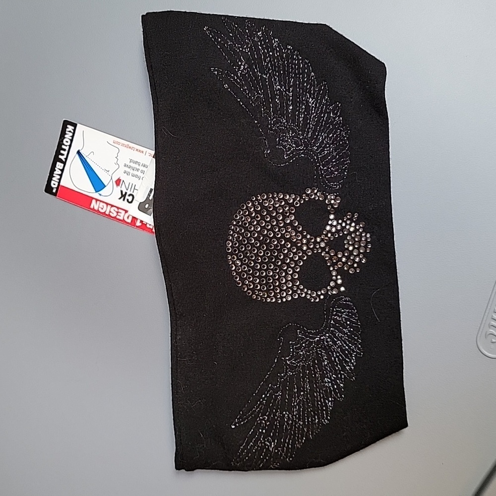 Skull Wing Headband